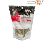 تشویقی سگ us pet یو اس پت مدل گوشت گاو لوله ای ۱۰۰ گرمی