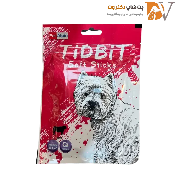 تشویقی مدادی سگ با طعم گوشت گاو تید بیت TID BIT