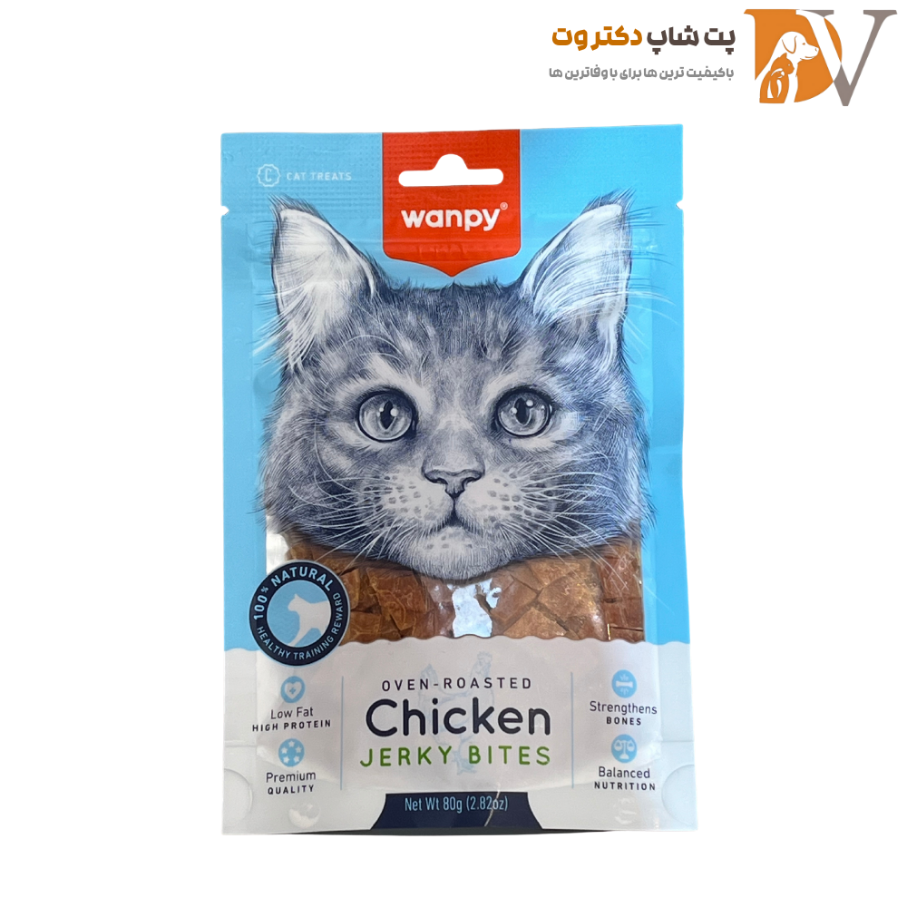 تشویقی گربه مدل مرغ برند ونپی wanpy