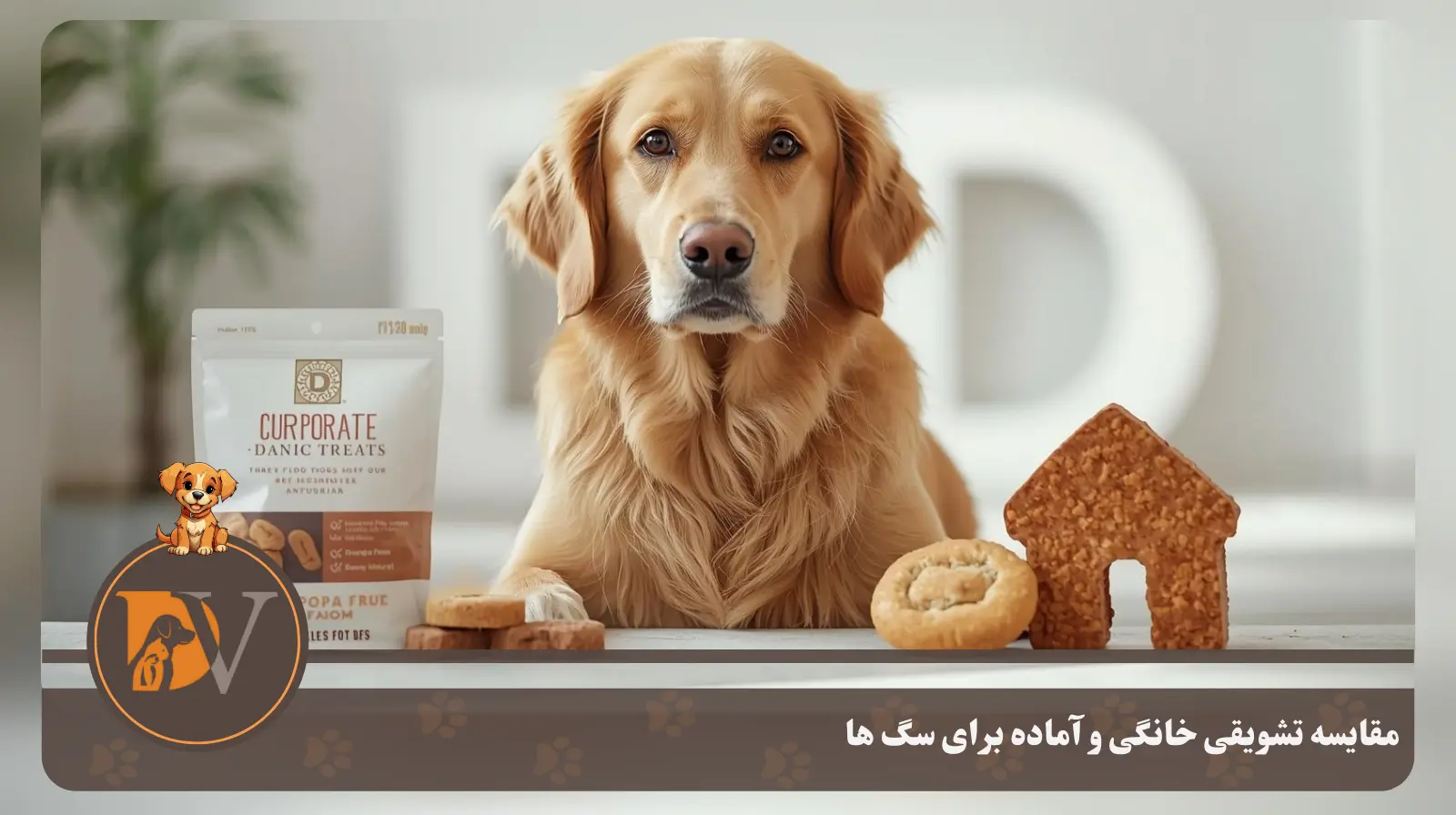 مقایسه تشویقی‌ خانگی و آماده برای سگ‌ ها