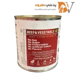 کنسرو پته سگ با طعم گوشت و سبزیجات برند شایر