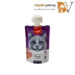 پودینگ غذای گربه ونپی با طعم اردک و کدو‌حلوایی Wanpy Soup Duck & Pumpkin وزن 90 گرم