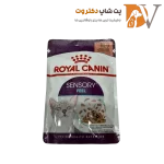 پوچ گربه بد غذا افزایش اشتها رویال کنین Royal Canin Sensory Feel Pouch وزن 85 گرم