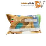 دستمال مرطوب گربه و سگ با رایحه نارگیل مستر پنگوئن 50 عددی