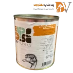 کنسرو پته سگ با طعم گوشت مرغ و شترمرغ و سبزیجات برند دی پی اس وزن 400 گرم