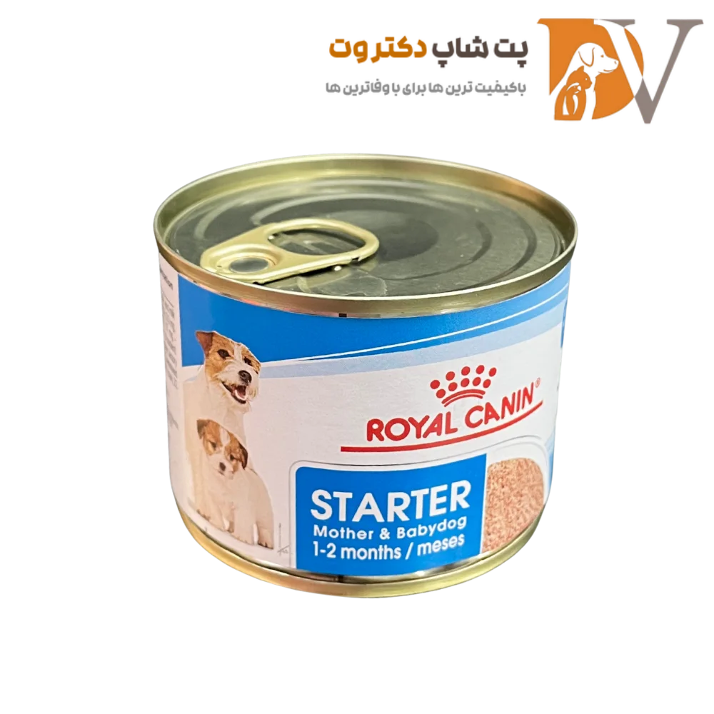 کنسرو استارتر رویال کنین مناسب مادر و توله 195گرمی