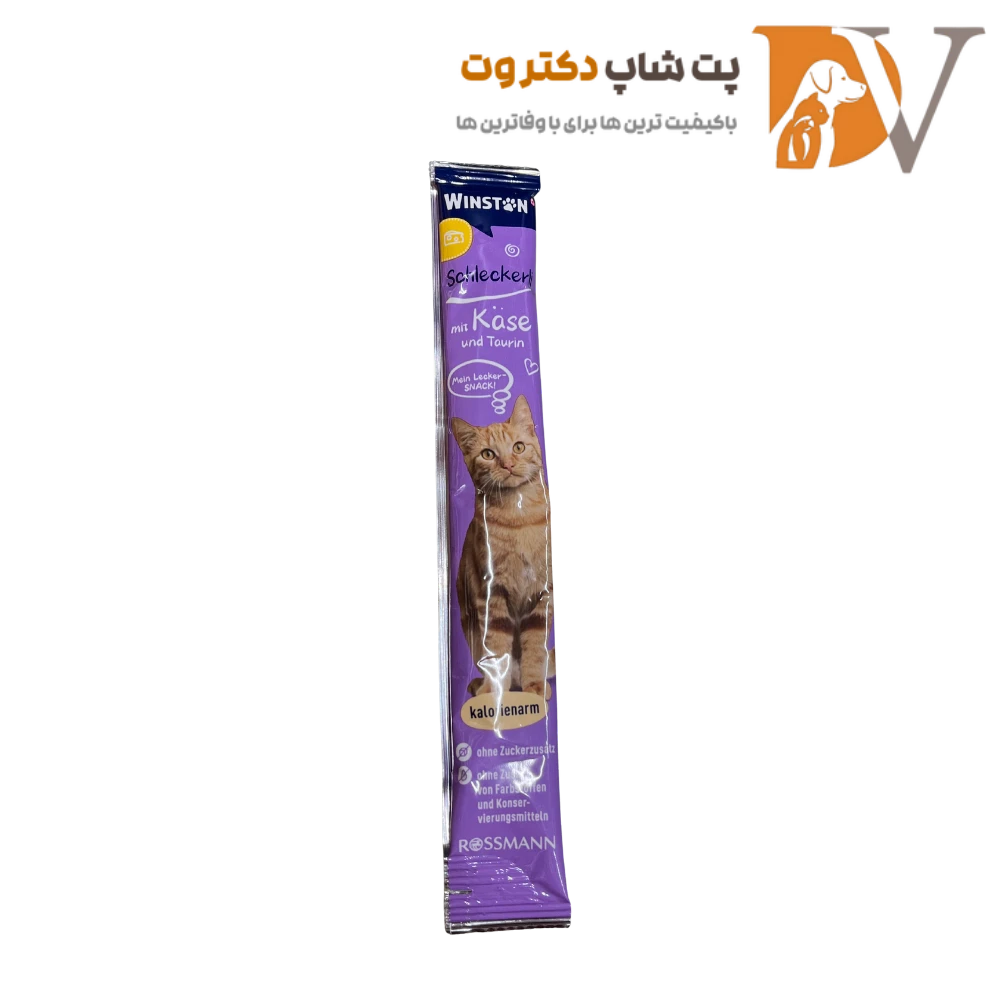 بستنی گربه با طعم پنیر برند وینستون