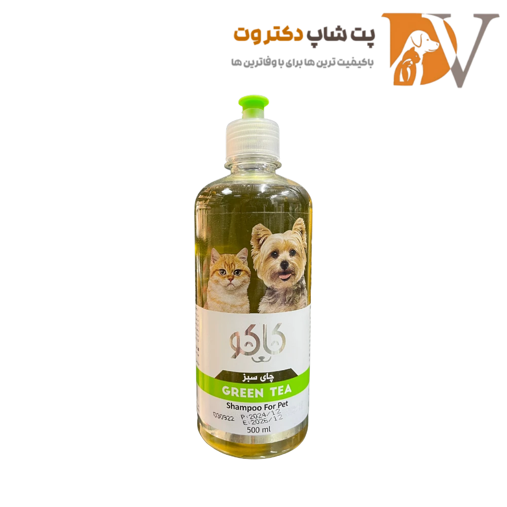 شامپو سگ و گربه کاکو عصاره چای سبز
