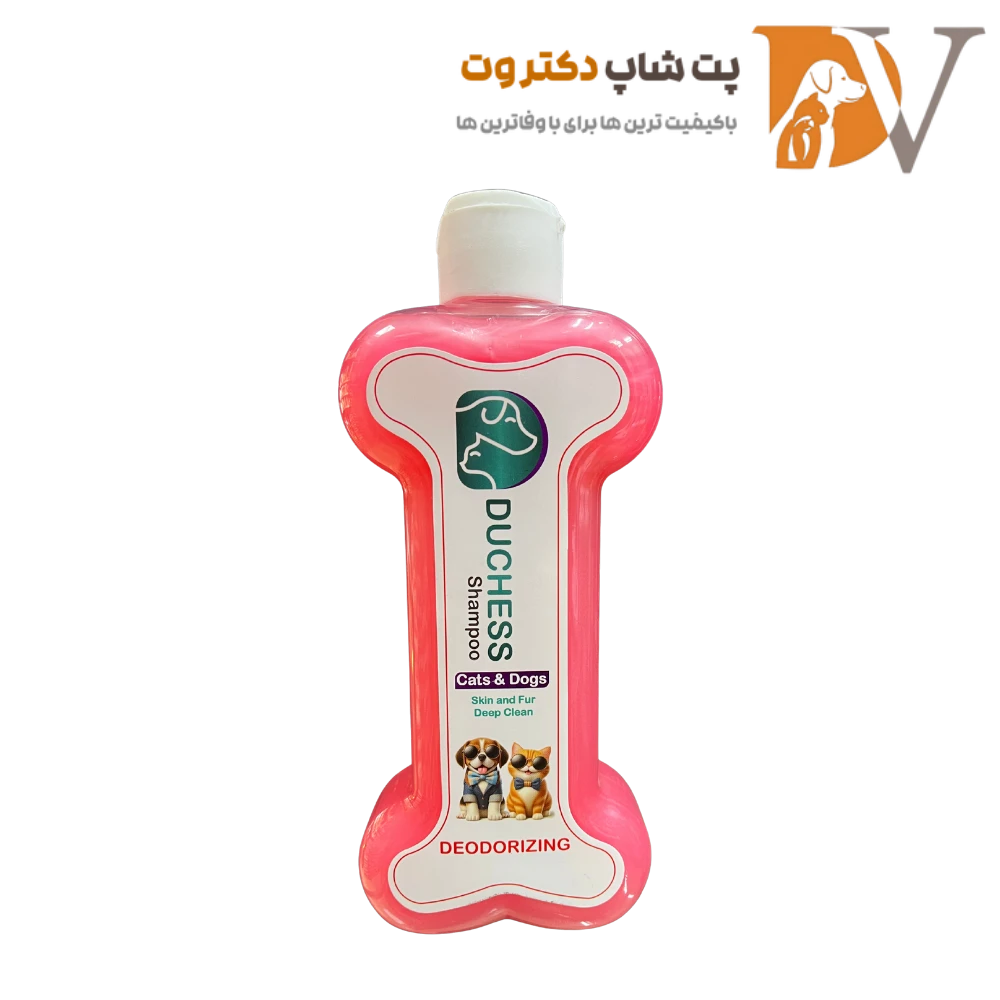 شامپو گربه و سگ دوشس با روغن بادام Duchess Deodorizing حجم 350 میلی لیتری