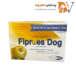 قطره ضدانگل سگ تکنووت مدل محلول موضعی مجموعه 3 عددی