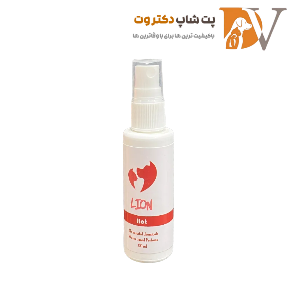 عطر سگ و گربه لیون مدل Hot حجم 60 میلی لیتر