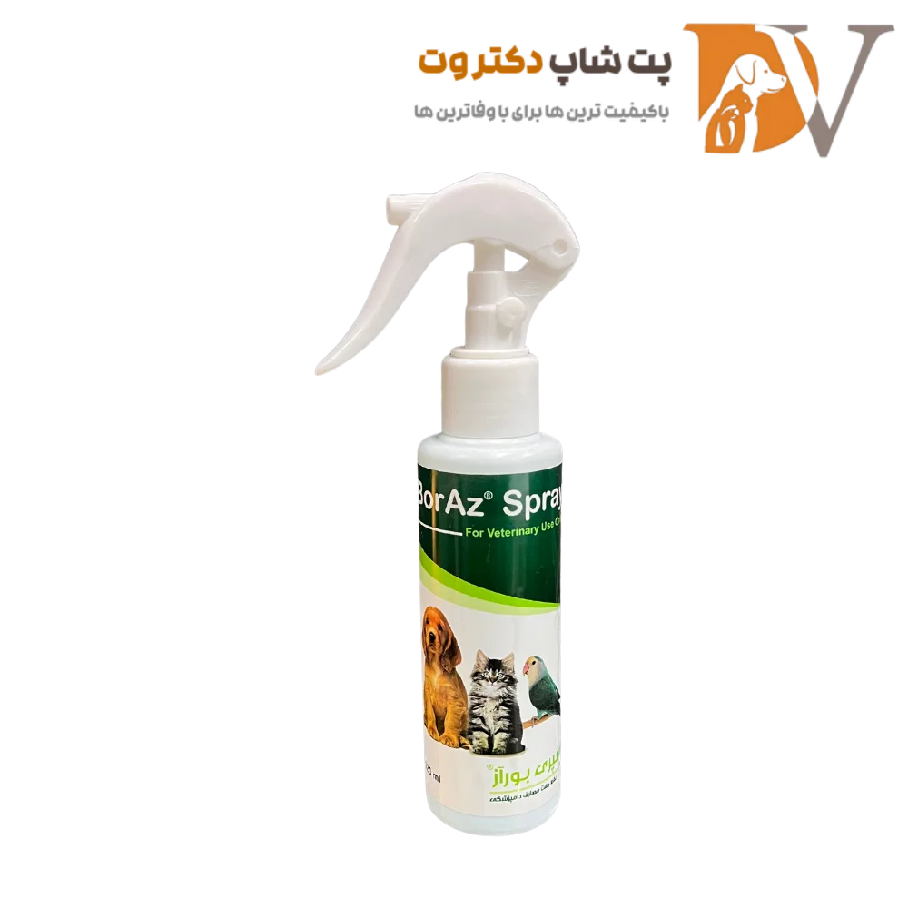 اسپری ترمیم کننده زخم حیوانات بوراز ۱۲۰ میلی لیتر