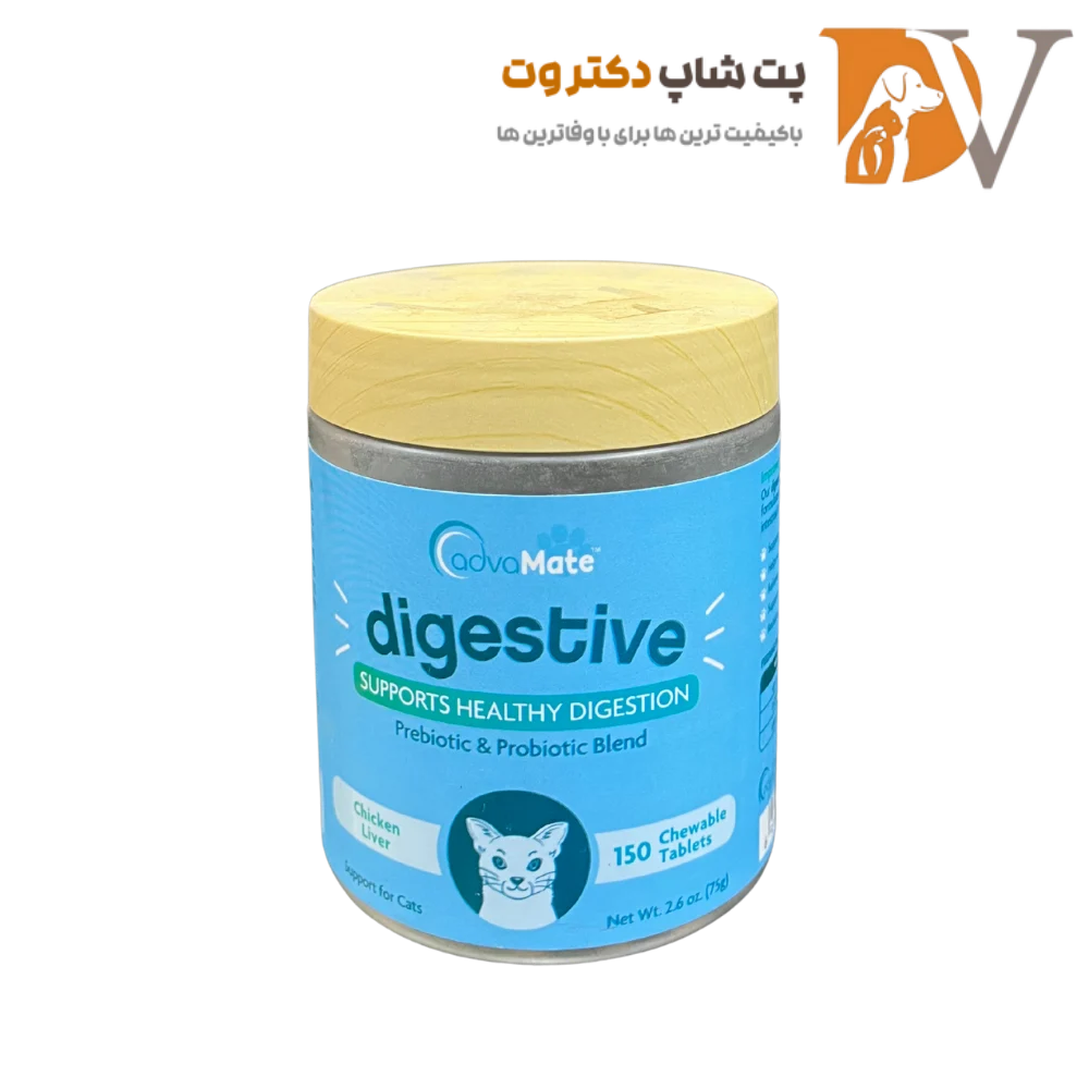 قرص مکمل گوارشی گربه ادواکر