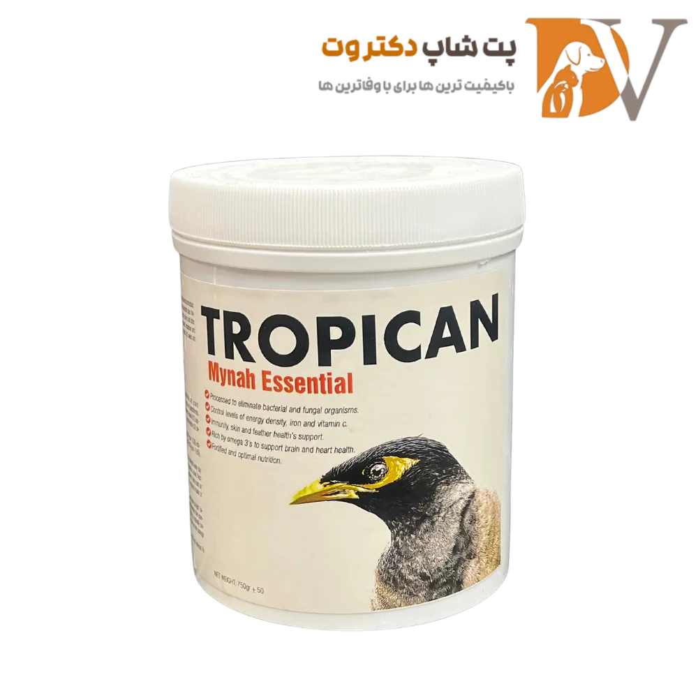 غذای مخصوص مرغ مینا نوبل تروپیکن وزن 750 گرم